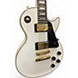 Used Epiphone Les Paul Custom Alpine White Solid Body Electric Guitar