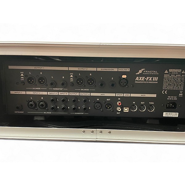 Used Fractal Audio AXE FX III Guitar Preamp