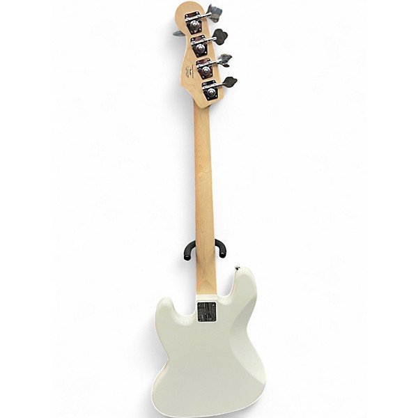 Used Squier Affinity Jazz Bass Olympic White Electric Bass Guitar