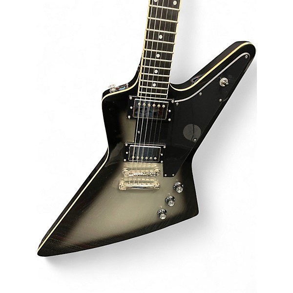 Used Epiphone Brendon Small Thunderhorse Explorer Silver Burst Solid Body Electric Guitar