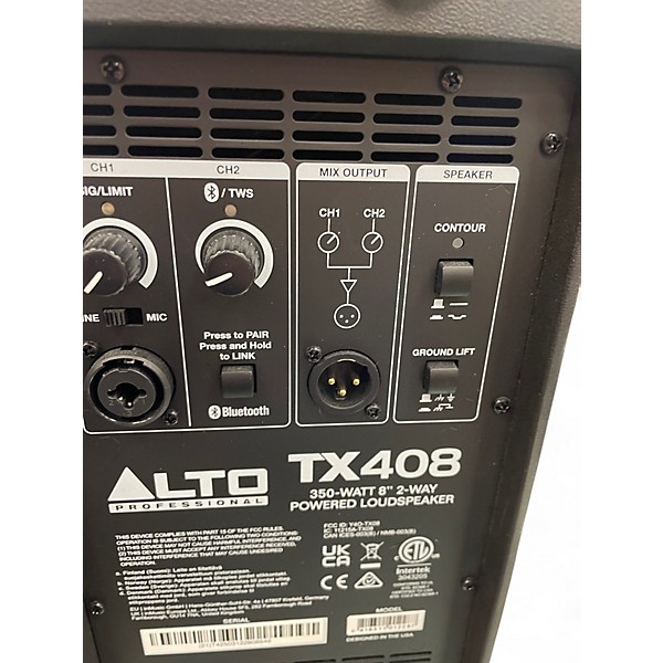 Used Alto TX408 Power Amp