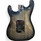 Used Squier affinity stratocaster hss Trans Black Solid Body Electric Guitar