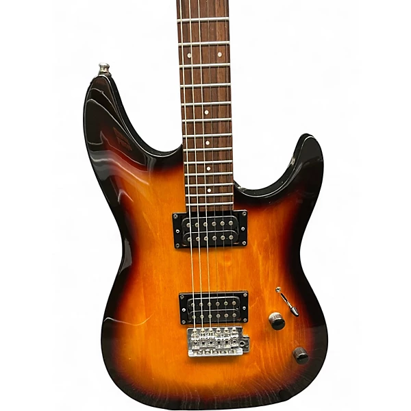Used Laguna LE122 Sunburst Solid Body Electric Guitar