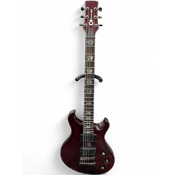 Used Charvel Desolation DS-1 ST Oxblood Red Solid Body Electric Guitar
