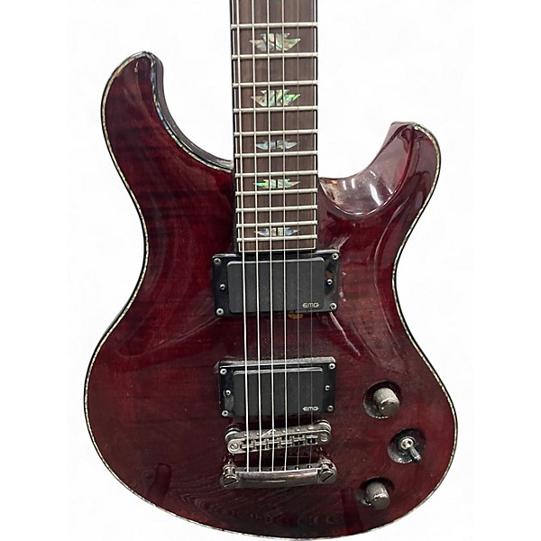 Used Charvel Desolation DS-1 ST Oxblood Red Solid Body Electric Guitar