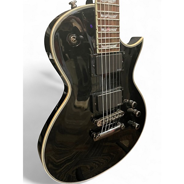 Used 2008 ESP LTD EC-500 Black Solid Body Electric Guitar