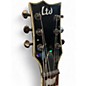 Used 2008 ESP LTD EC-500 Black Solid Body Electric Guitar