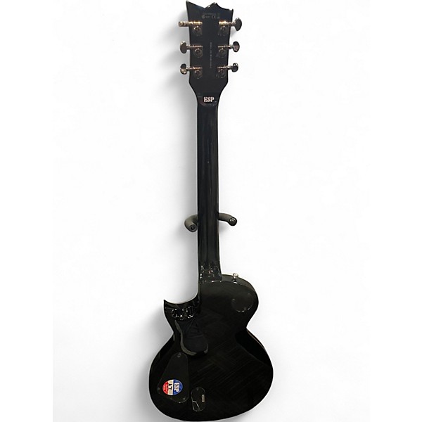 Used 2008 ESP LTD EC-500 Black Solid Body Electric Guitar