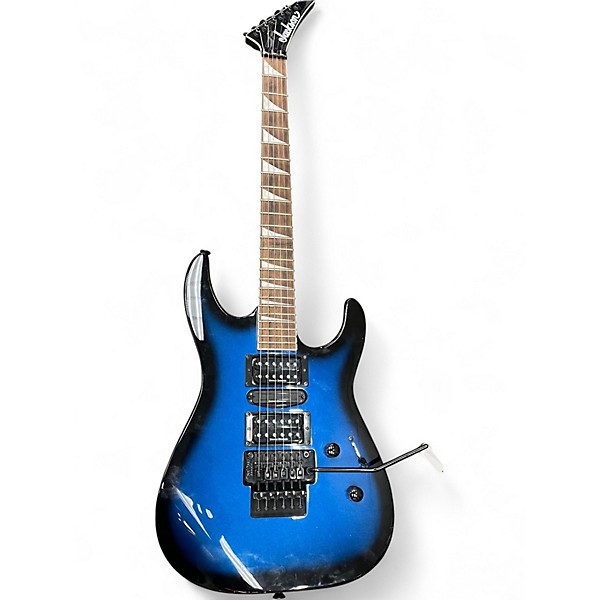 Used Jackson SL5X SOLOIST Blue Burst Solid Body Electric Guitar
