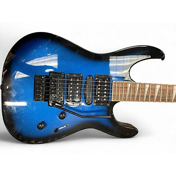 Used Jackson SL5X SOLOIST Blue Burst Solid Body Electric Guitar