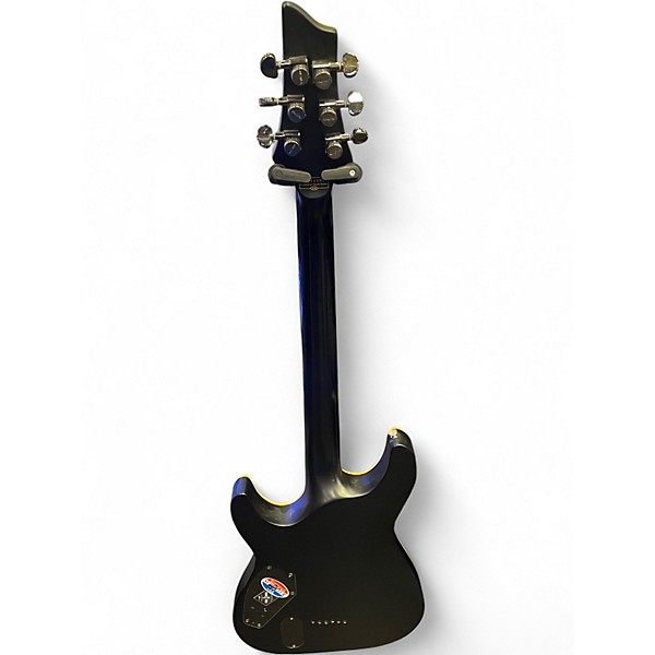 Used Schecter Guitar Research Blackjack ATX Black Solid Body Electric Guitar