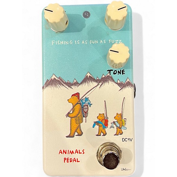 Used Animals Pedal FISHING IS FUN AS FUZZ Effect Pedal