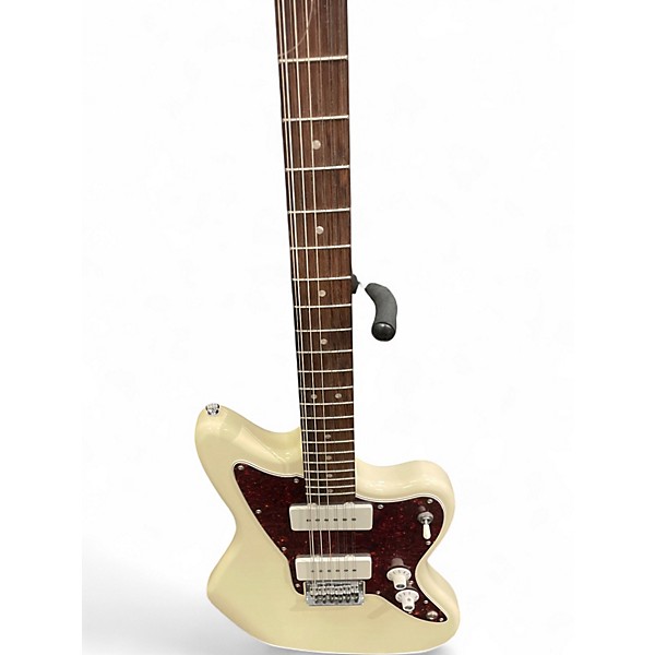 Used Squier JAZZMASTER 12 STRING WHITE Solid Body Electric Guitar