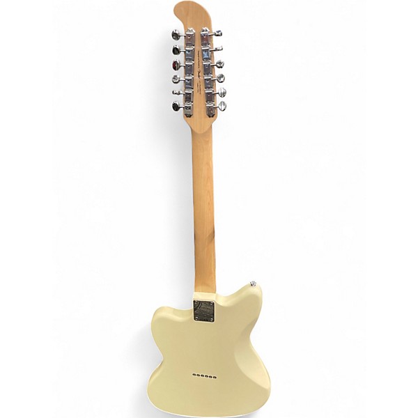 Used Squier JAZZMASTER 12 STRING WHITE Solid Body Electric Guitar