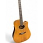 Used Washburn DC60 Natural Acoustic Guitar