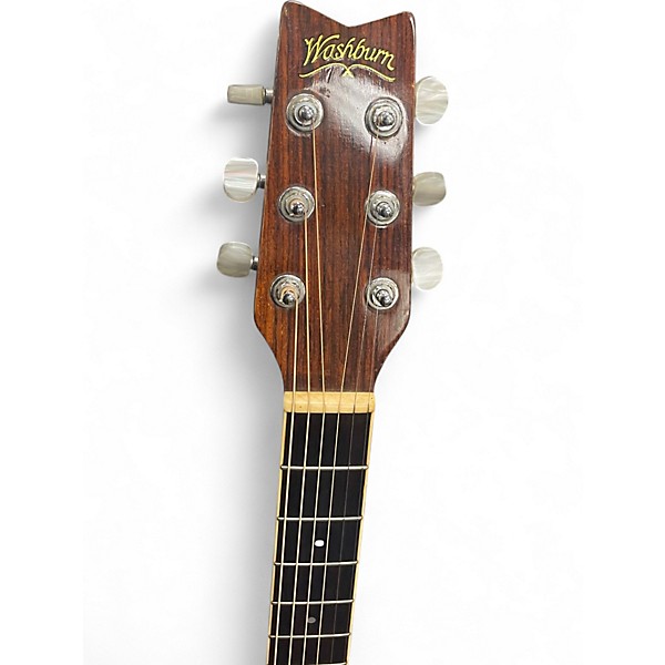 Used Washburn DC60 Natural Acoustic Guitar
