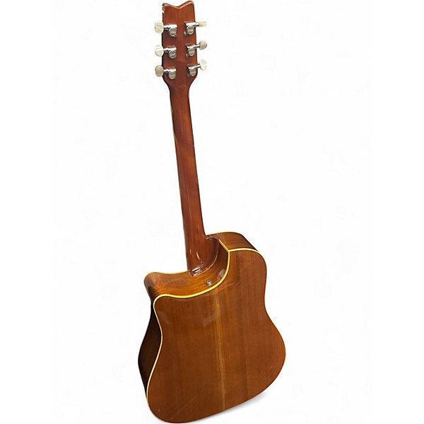 Used Washburn DC60 Natural Acoustic Guitar