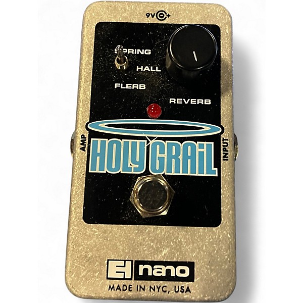 Used Electro-Harmonix Holy Grail Reverb Effect Pedal