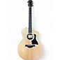 Used Taylor 114CE Natural Acoustic Electric Guitar thumbnail