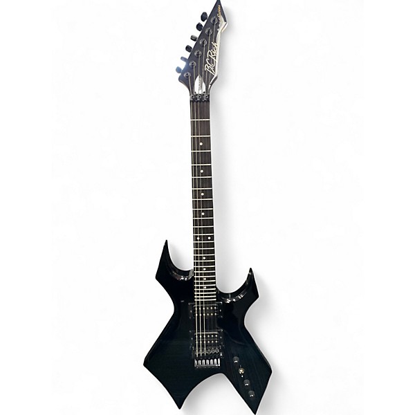 Used B.C. Rich STRANGER THINGS EDDIE INSPIRED NJ WARLOCK Black Solid Body Electric Guitar