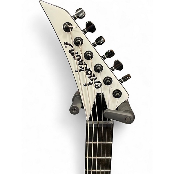 Used Jackson Pro Plus Series Soloist SL2 White Solid Body Electric Guitar
