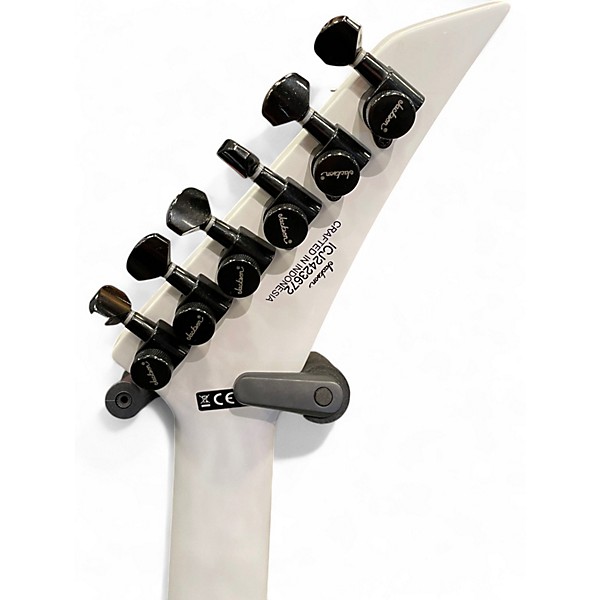 Used Jackson Pro Plus Series Soloist SL2 White Solid Body Electric Guitar