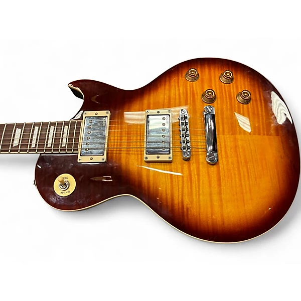 Used Harley Benton SC-550+ EMG Sunburst Solid Body Electric Guitar