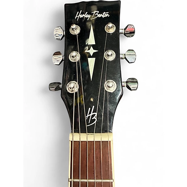 Used Harley Benton SC-550+ EMG Sunburst Solid Body Electric Guitar