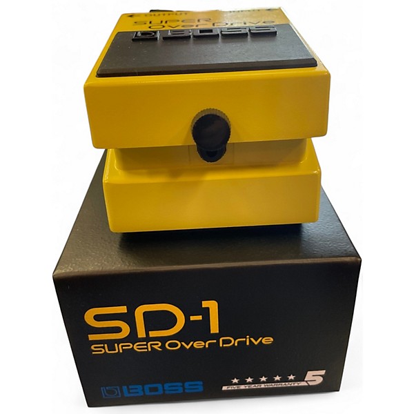 Used BOSS SD1 Super Overdrive Effect Pedal