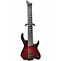 Used Keisel kyber headless multiscale 8 Crimson Red Burst Solid Body Electric Guitar thumbnail