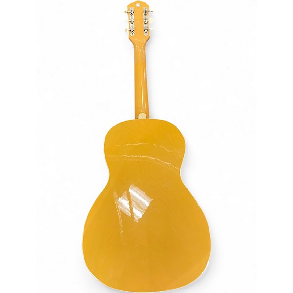 Used Fender Ron Emory Loyalty Parlor Antique Natural Acoustic Guitar