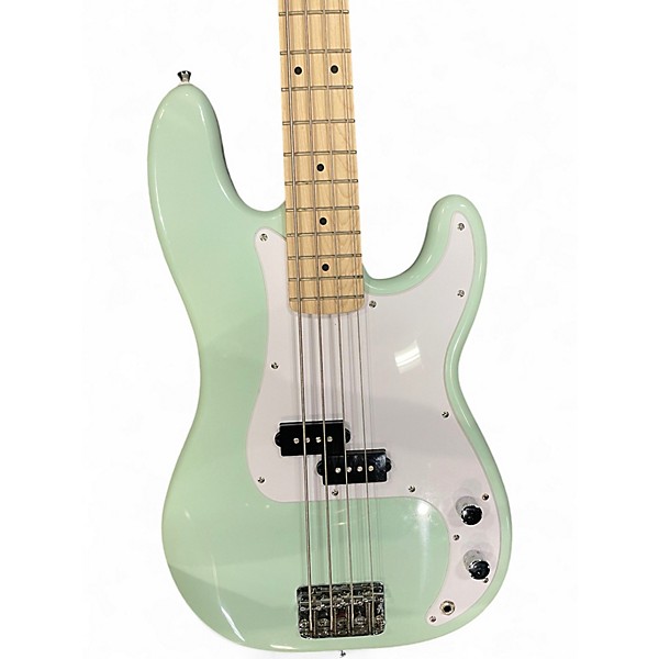 Used Squier Precision Bass BLUE Electric Bass Guitar