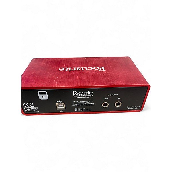 Used Focusrite Scarlett 2i2 Gen 2 Audio Interface