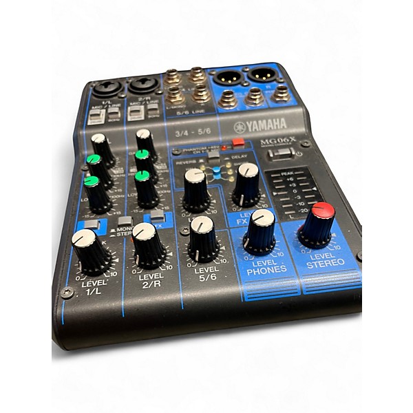 Used Yamaha MG06X Unpowered Mixer