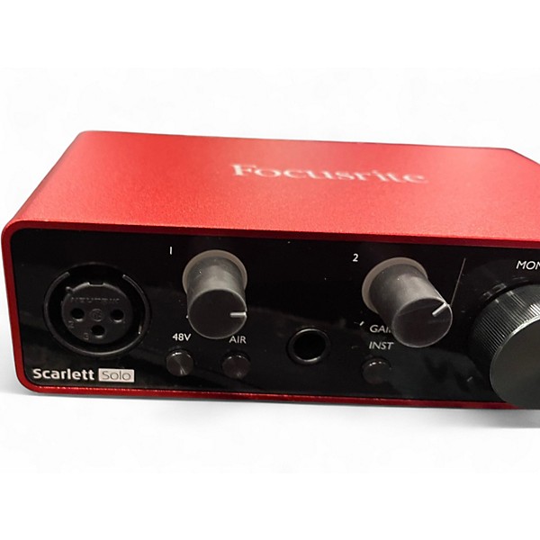 Used Focusrite Scarlett Solo Audio Interface