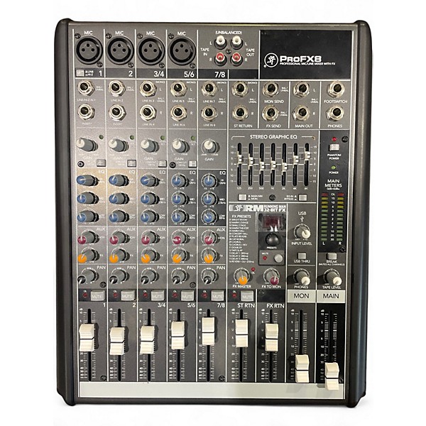 Used Mackie PRO FX8 Unpowered Mixer