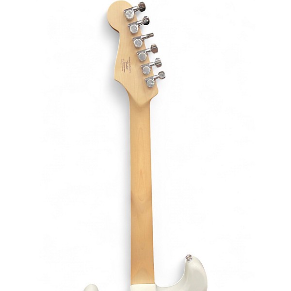 Used Squier FSR Sonic Stratocaster Arctic White Solid Body Electric Guitar