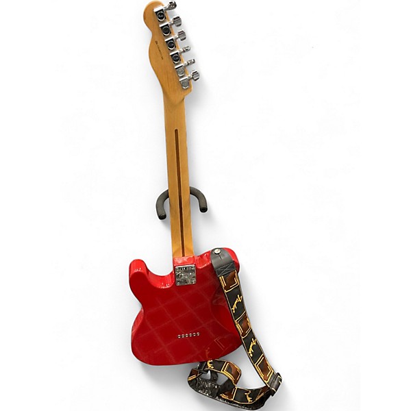 Used Fender American Standard Telecaster Candy Apple Red Solid Body Electric Guitar
