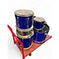 Used Pearl 4 Piece EXPORT SERIES BLUE Drum Kit