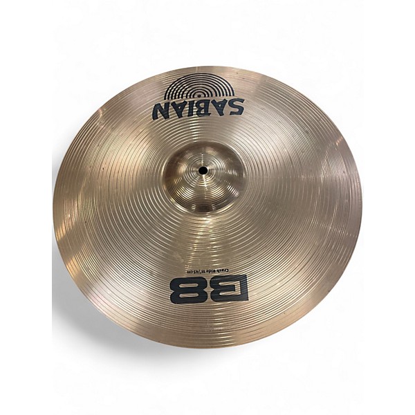 Used SABIAN 13in B8 Hi Hat Pair Cymbal