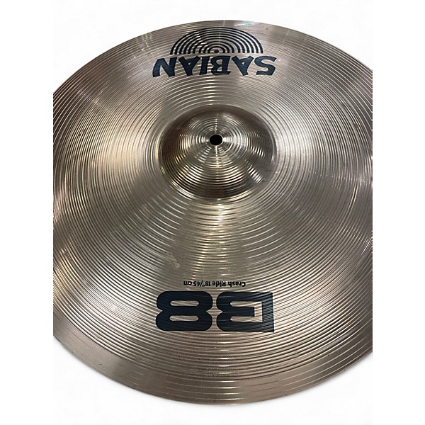 Used SABIAN 13in B8 Hi Hat Pair Cymbal