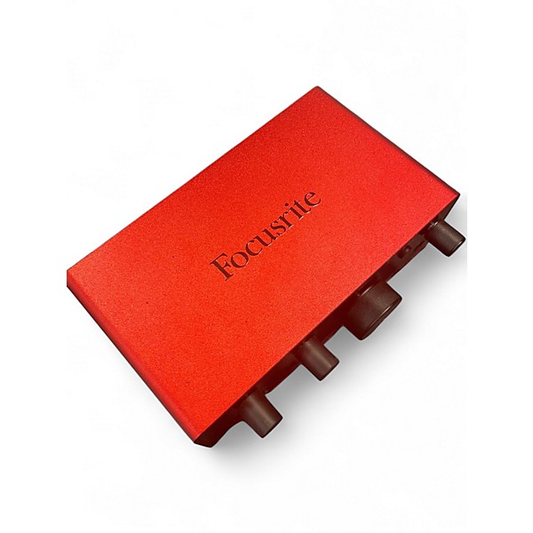 Used Focusrite scarlett solo Gen 4 Audio Interface