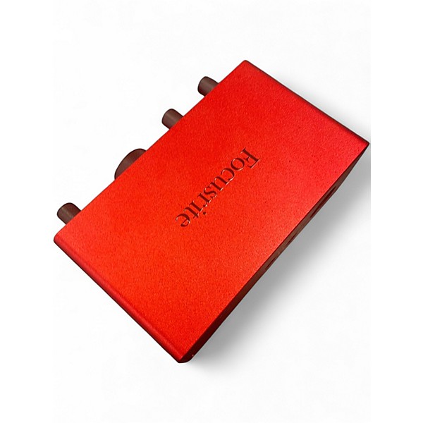 Used Focusrite scarlett solo Gen 4 Audio Interface