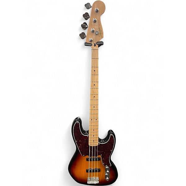 Used Squier Paranormal Jazz Bass 54 3 Color Sunburst Electric Bass Guitar
