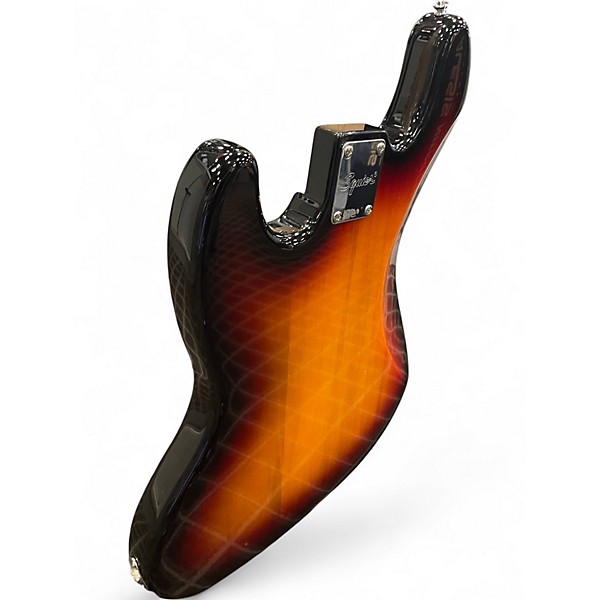 Used Squier Paranormal Jazz Bass 54 3 Color Sunburst Electric Bass Guitar