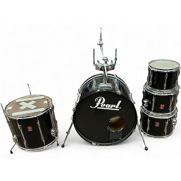Used Premier 5 Piece XPK Black Drum Kit