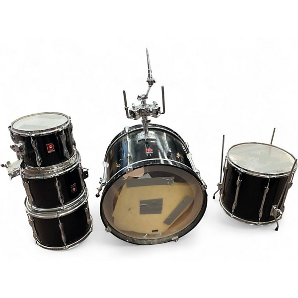 Used Premier 5 Piece XPK Black Drum Kit