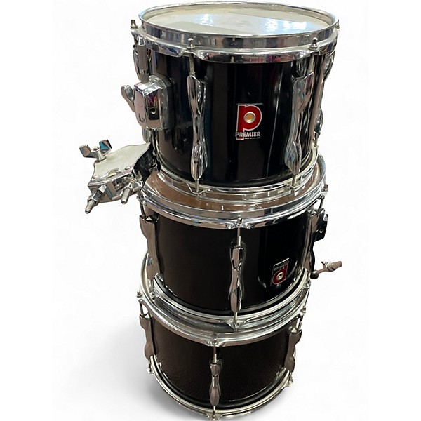 Used Premier 5 Piece XPK Black Drum Kit