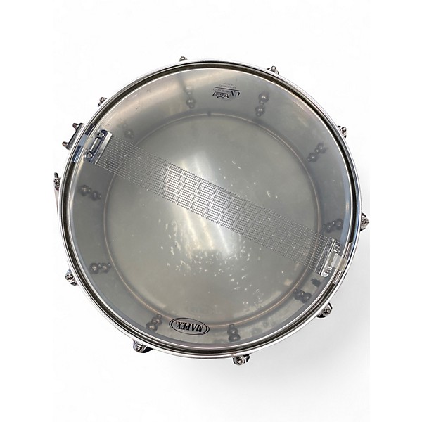 Used Mapex 14in MPX Steel Snare Chrome Drum