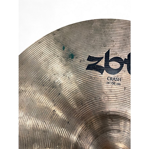 Used Zildjian 14in ZBT Crash Cymbal